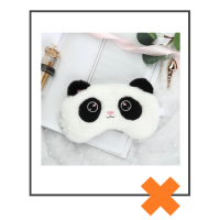Slaapmasker panda meisje